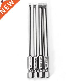 Head 100mm 6.0mm Magnetic 4Pcs Screwdriver Flat 3.0