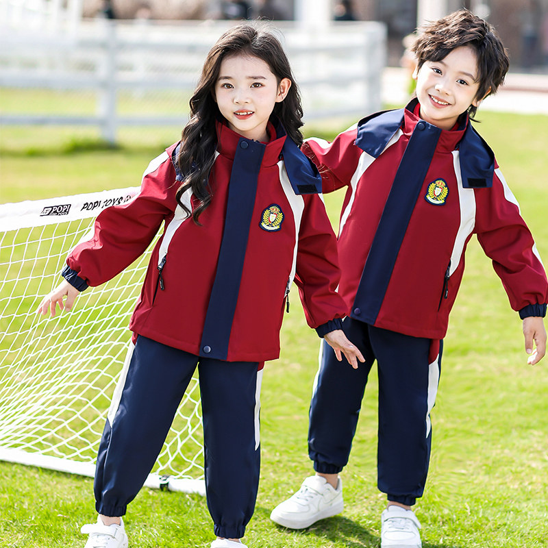 幼儿园园服春秋装冲锋衣三件套儿童运动班服秋冬季小学生校服套装,童装/婴儿装/亲子装,校服/园服,淘宝优惠券,粉丝福利购,淘宝优惠卷