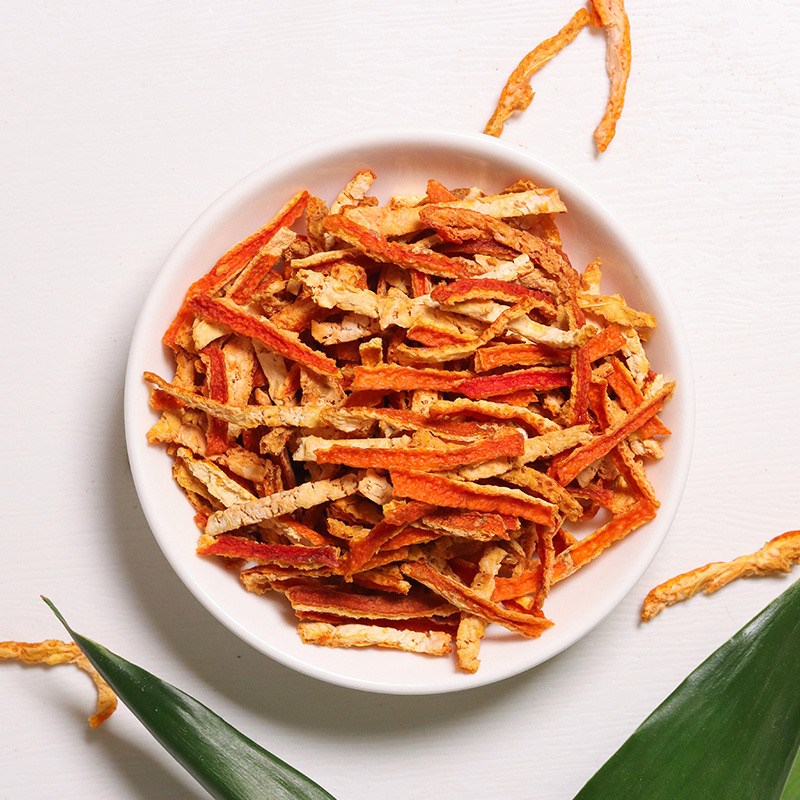 陈皮丝新会泡水老橘子皮C泡茶中药材橙皮丝桔皮丝