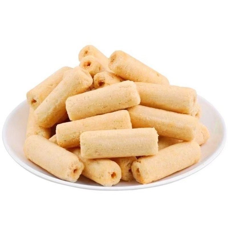 笨笨狗夹心米果卷米果棒休闲怀旧小零食散装蛋黄T牛排多口味非油