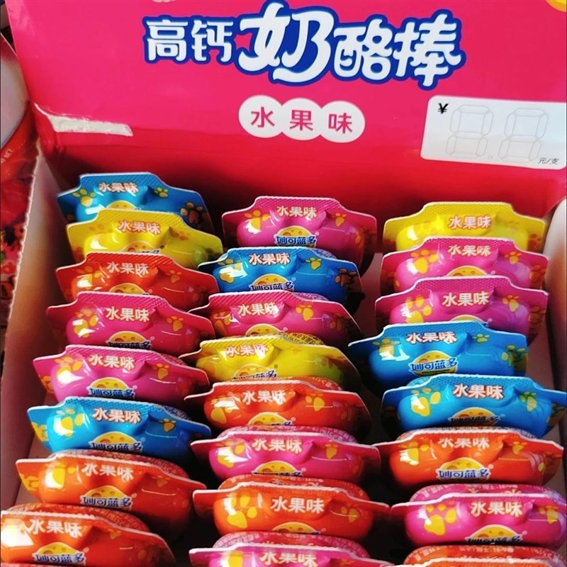 【新版】妙可蓝多奶酪棒新版54x0克常温每盒30支*18克奶酪棒单支