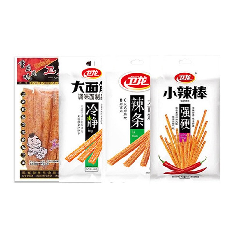 卫-龙网红辣条g小辣棒102g/袋休闲 零食品麻辣小吃儿时童年聚