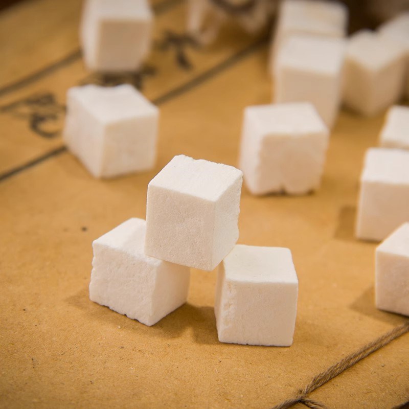 茯苓500g克中l药材白茯苓块茯苓丁粉茶泡水食用芡实土伏苓块散