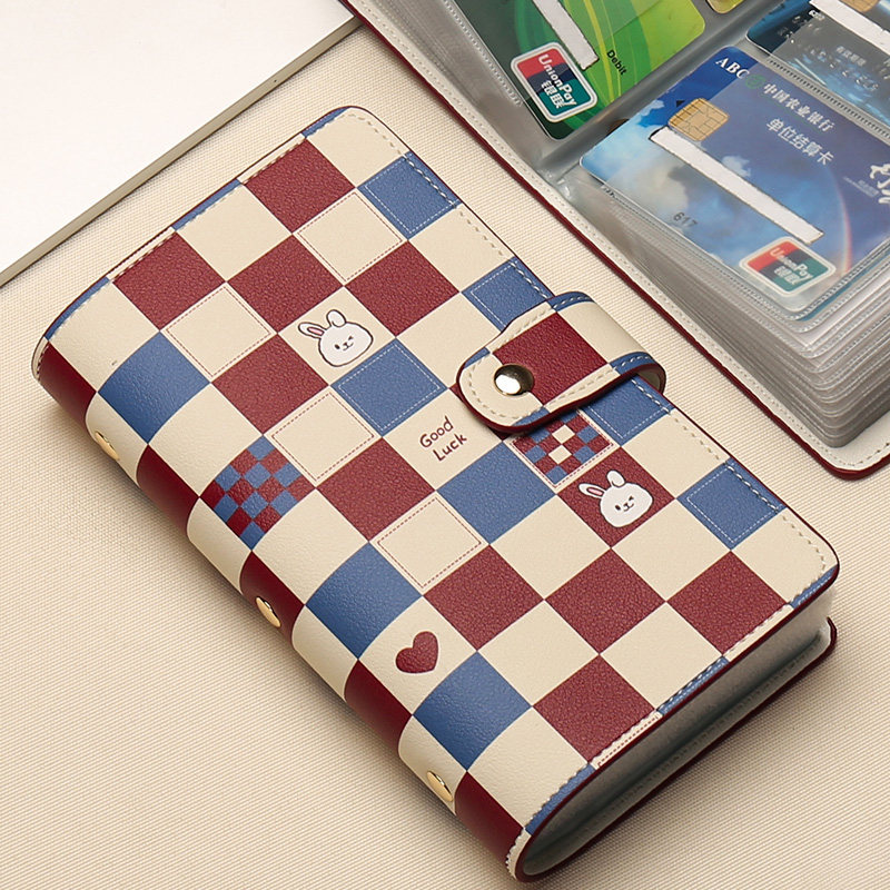 卡包女士大容量卡位多2026新款可爱证件位收纳本卡片包套名片夹