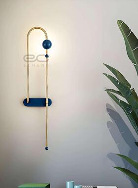 工厂直销轻奢定制长壁灯简约客厅卧室背景床头墙灯北欧创意别墅酒