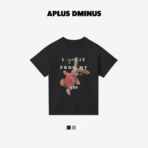 APLUSDMINUS潮牌儿童T恤