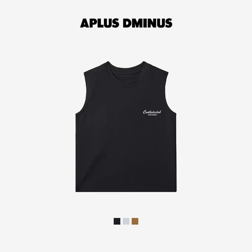 APLUS DMINUS潮牌夏季背心COOL KIDS CLUB系列儿童坎肩中大童装
