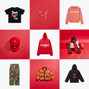 APLUS DMINUS 新年限定款 “LA-天使之城”连帽卫衣中大童