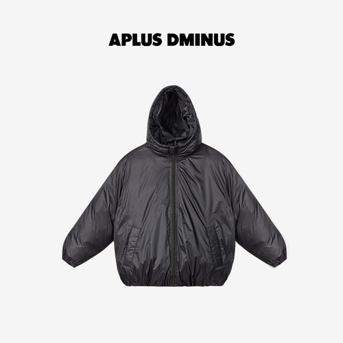 APLUSDMINUS小熊家族连帽羽绒服