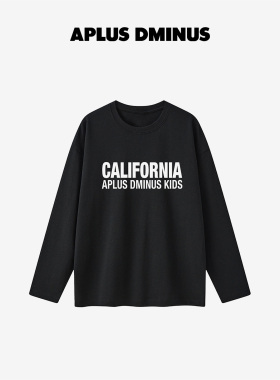 APLUS DMINUS California天使之城系列长袖T恤