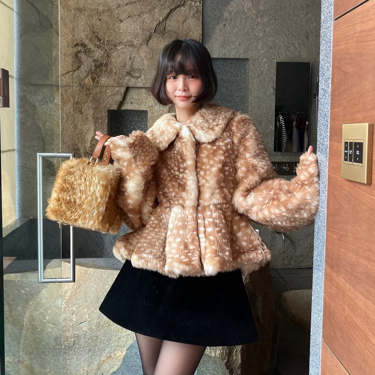 现货bibi独家原日系甜美可爱短外套