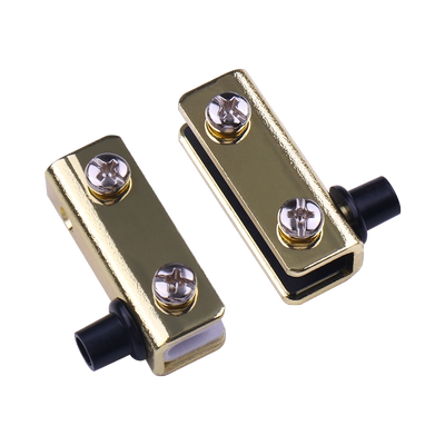 玻璃柜合页免打孔玻璃平开铰链