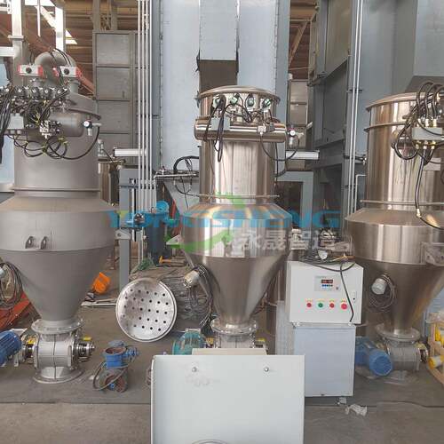 永晟厂家化工色母粒负压加料装置工业粉末全自动无尘真空上料机