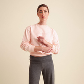 LOGO字母刺绣长袖 套头卫衣上衣女装 2025秋季 REPETTO丽派朵 新款