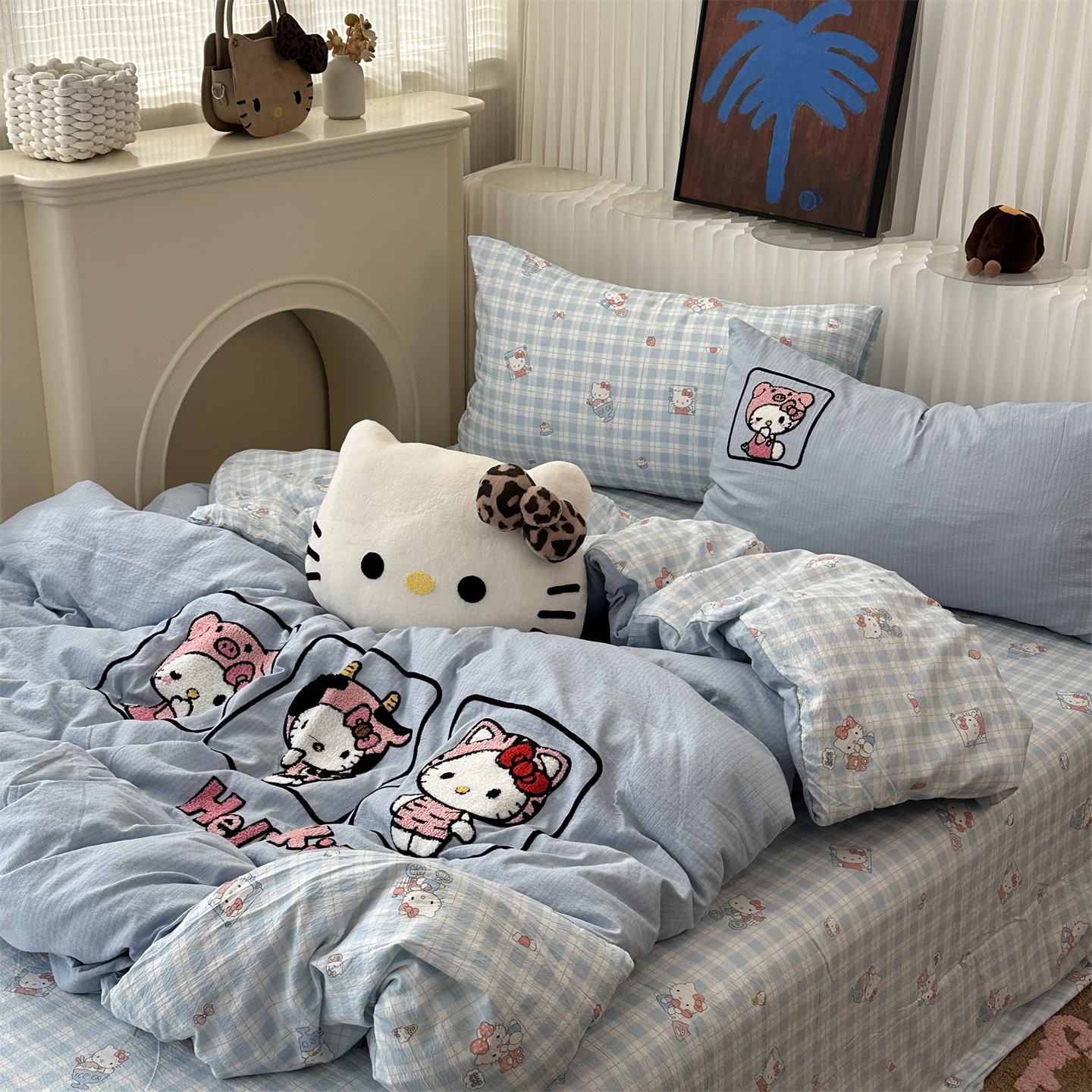 無绵丨正版三丽鸥水洗棉四件套