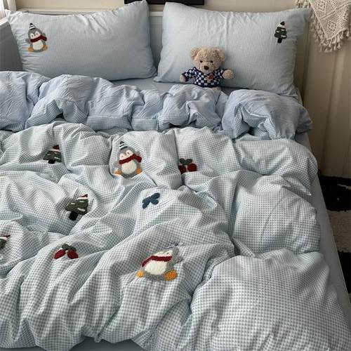 【不起球不褪色不缩水】四件套