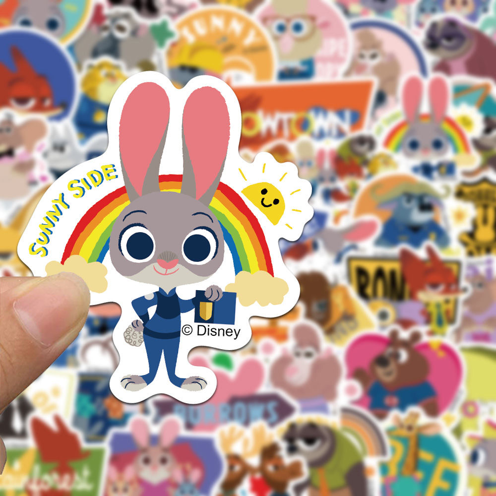 疯狂动物城贴纸卡通可爱