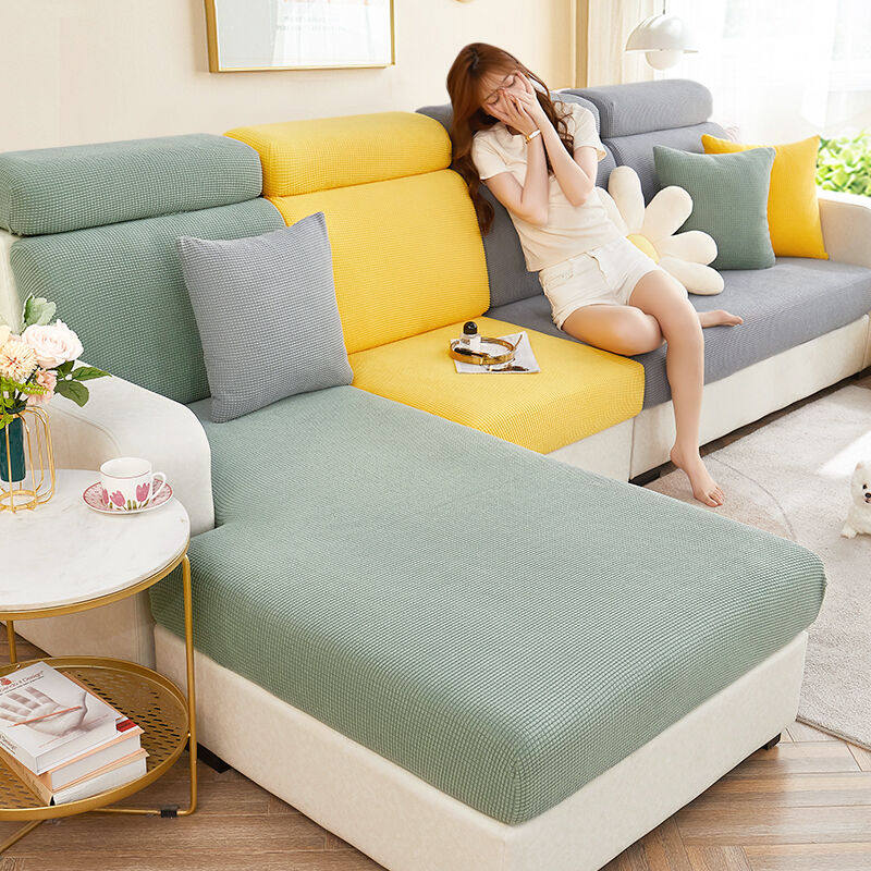 虹原风尚全包防滑浴帽式沙发笠通用弹力沙发套罩组合海绵垫子座位