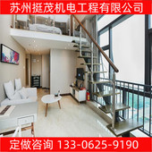 南京铁棚钢架结构安装 钢结构别墅大型厂房彩钢板房工程搭建