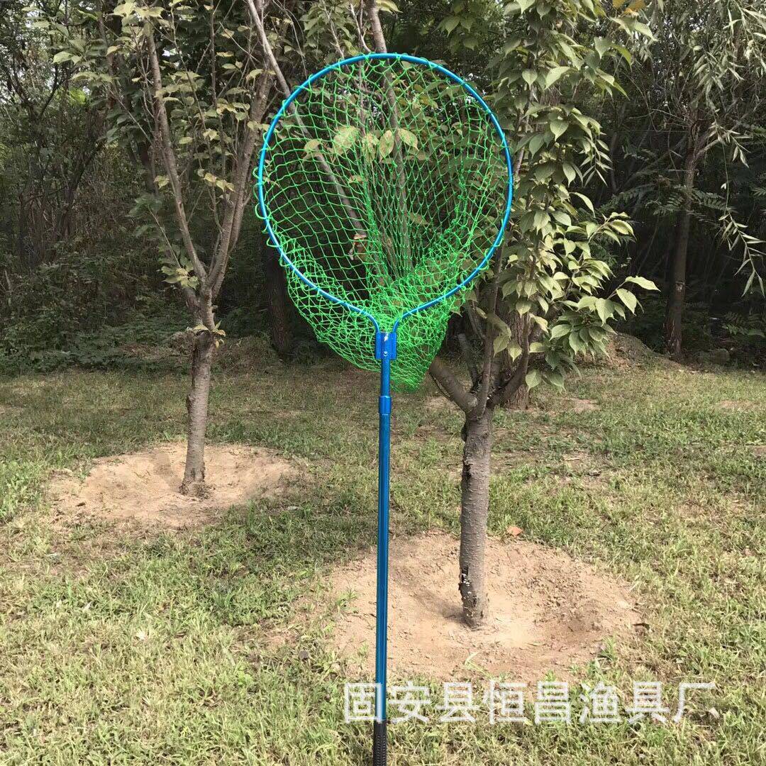 大物抄网青鱼鲟鱼抄网铝合金巨物抄网鱼抄网大物网兜渔具批发