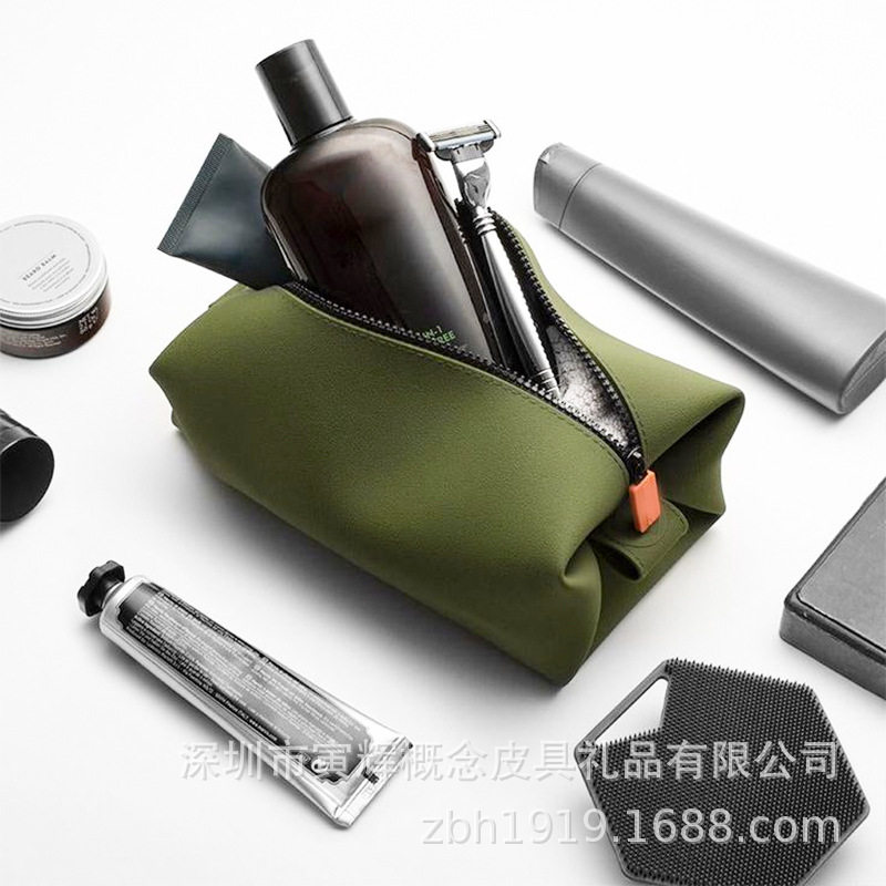 户外出差旅行健身便携大容量男士男生防水硅胶洗漱包化妆收纳