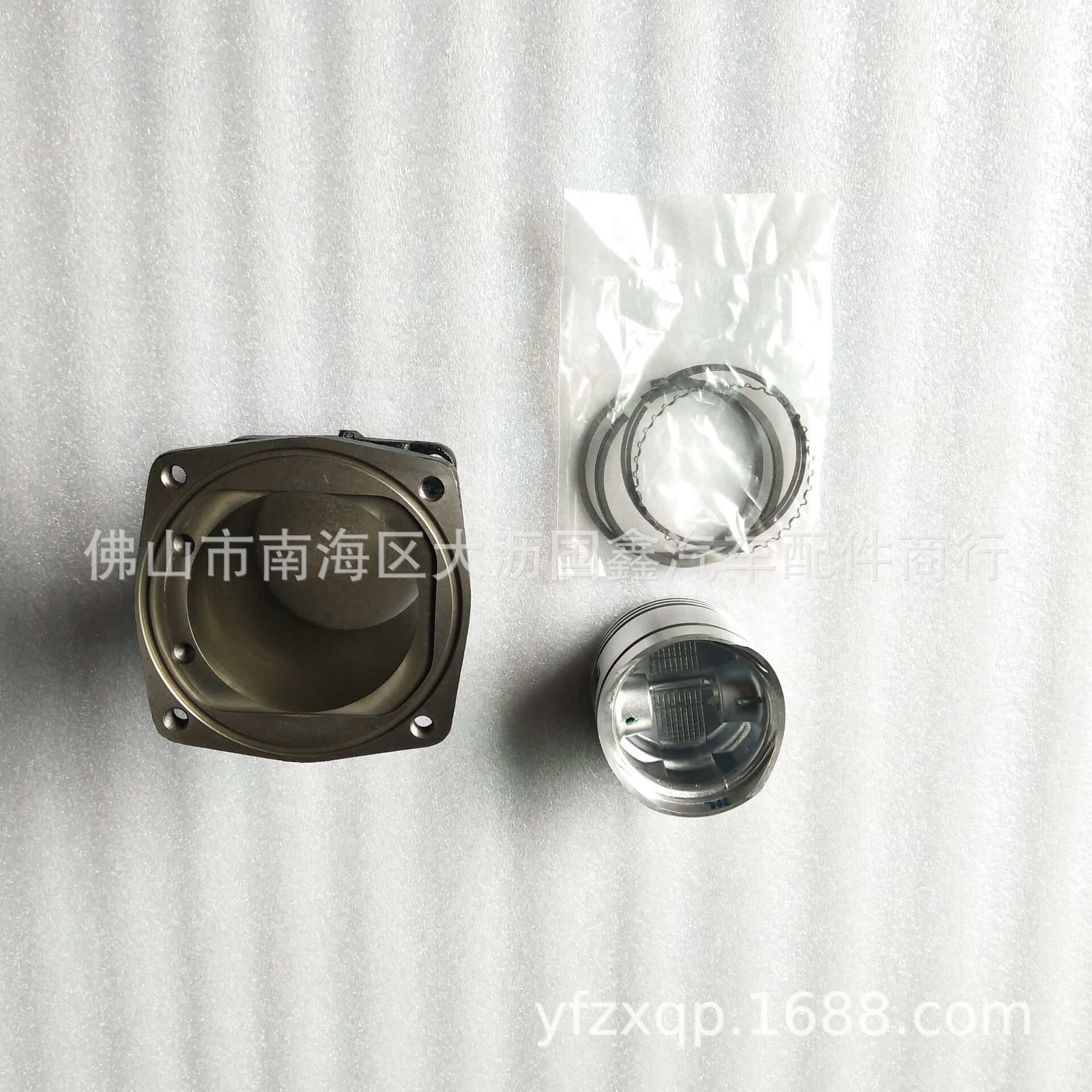 适用于五十铃6WF1空气压缩机四配套六配套 活塞环销 缸套组件配件