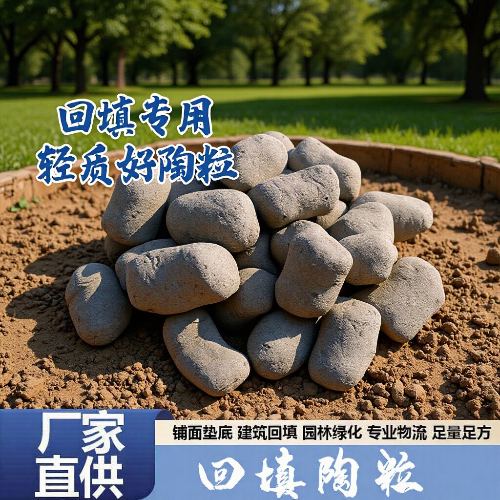 陶粒厂家批发卫生间回填保温板页岩黏土轻质高强全国发货供应工地
