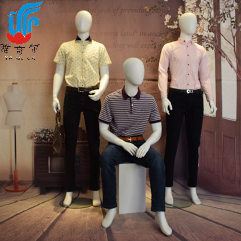 常熟批发韩版男全身模特道具展示架男士修身服装衣架道具模特道具