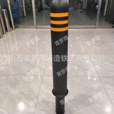广州花都区铸铁止车柱人行道防撞隔离挡车柱覆膜砂铸造款式精美