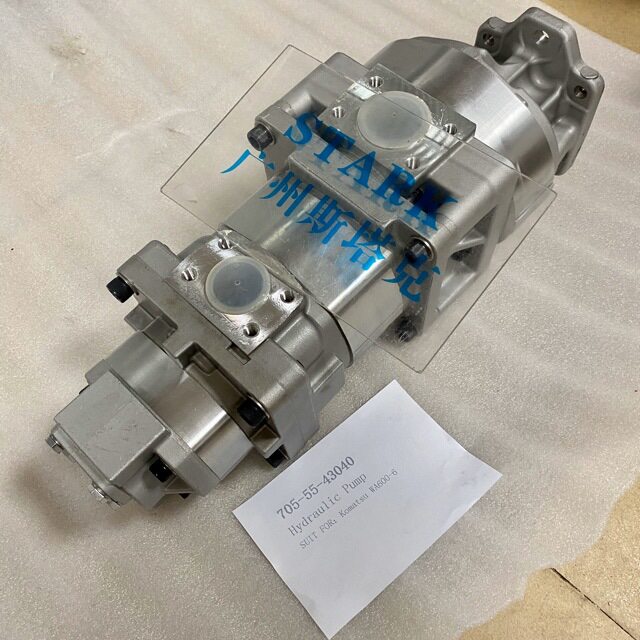 WA600-6液压齿轮泵705-55-43040自卸车HD785-5齿轮泵705-17-45010