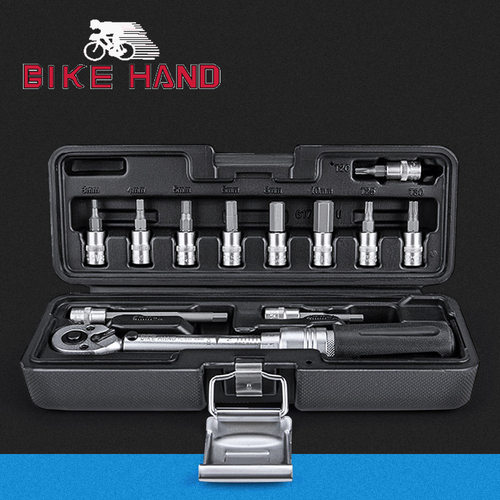 Bikehand可调扭力扳手自行车修车组合工具碳架装配修理工具YC-635
