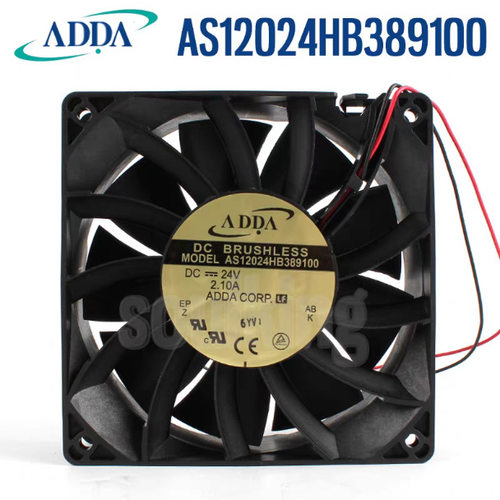 台湾正品ADDA AS12024HB389100 12CM 24V 2.1A变频器大风散热风扇