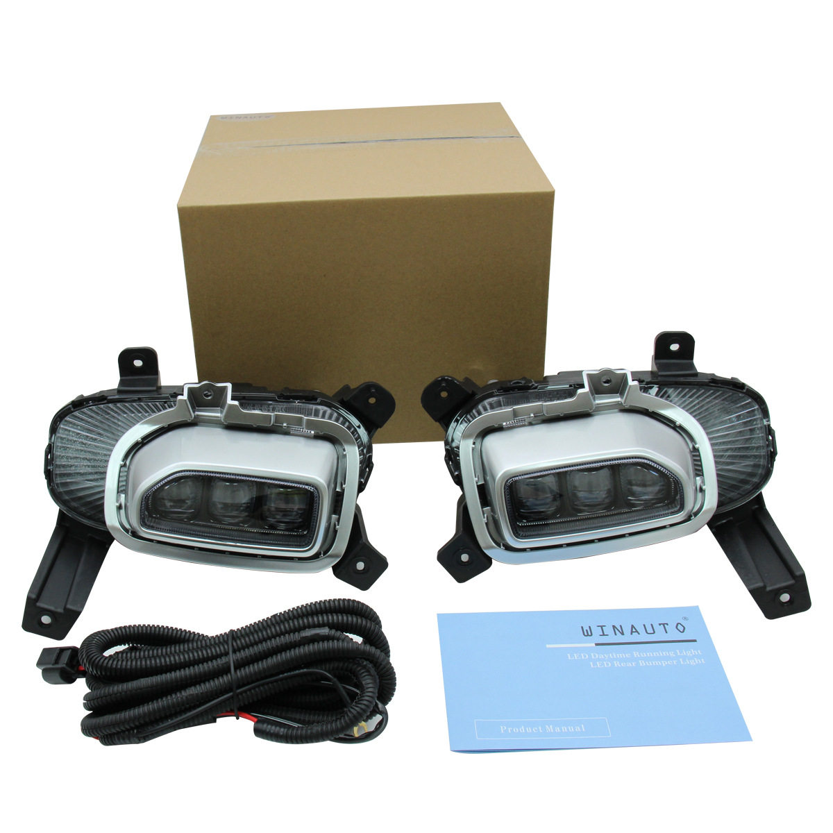 适用于KA KX3 KX-3 2019 2020 LED日行灯日间行车灯雾灯美国版