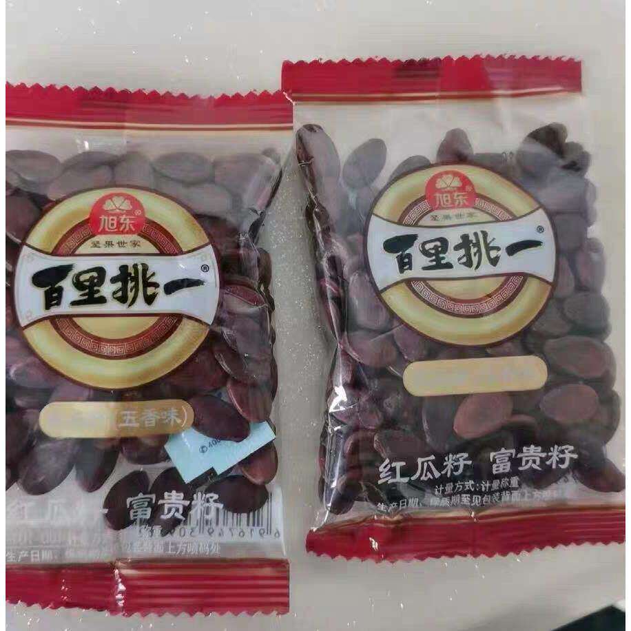适用旭里挑一红瓜籽五香味红皮西瓜子新炒货送礼坚果礼盒零食