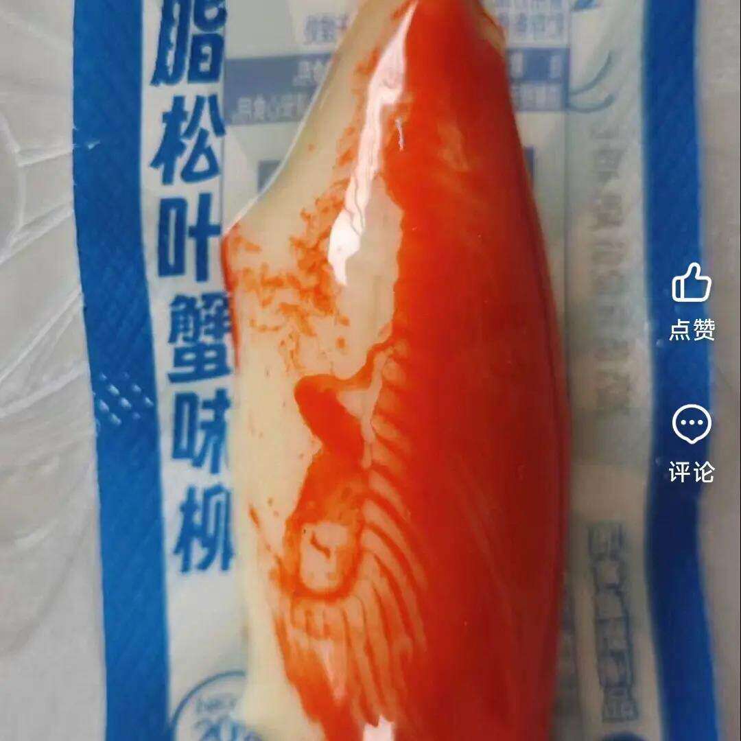 低脂肪松叶蟹柳手撕蟹肉棒即食蟹足蟹味柳休闲轻食高蛋白零食