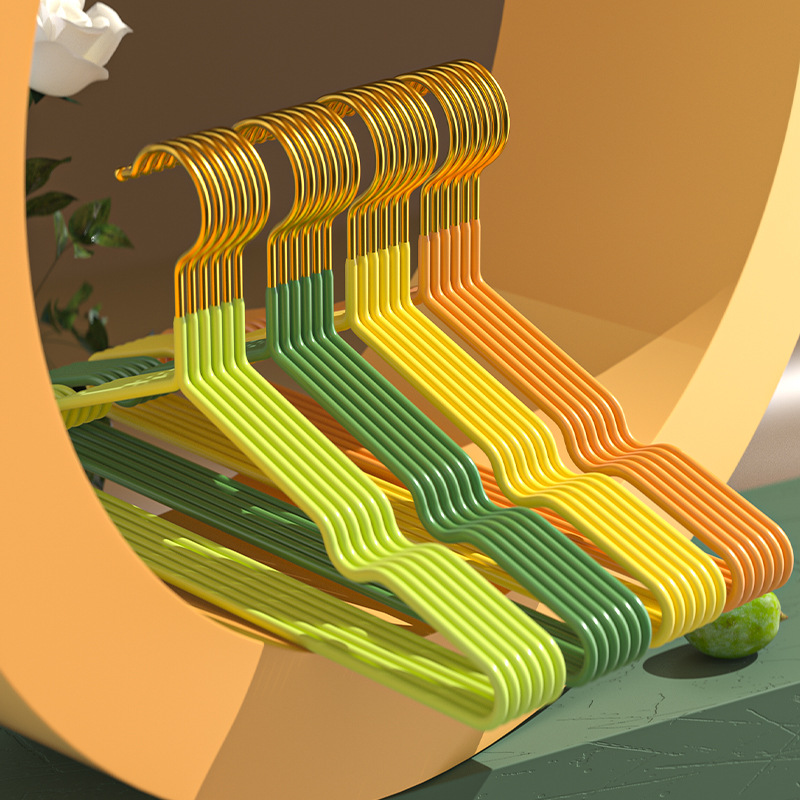 秋冬季衣架不锈钢衣架子家用衣撑