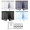 4 mesh ice silk upgraded version B silver gray+dark gray+midnight black+cold ice blue