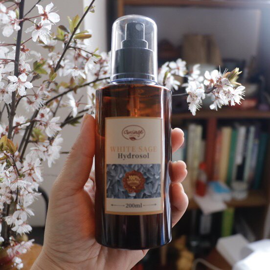 万物清理喷雾美国加州有机鼠尾草雪松圣木纯露水晶空间气场200ml