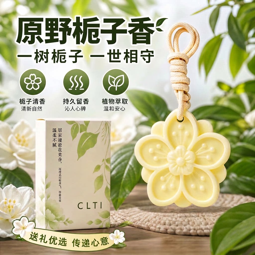 衣柜鞋柜香薰蜡片持久淡香
