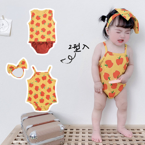 婴儿连体衣卡通夏季宝宝衣服纯棉吊带新生儿爬服韩版baby春夏哈衣