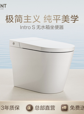 AXENT恩仕Intro S家用马桶节水卫生间冲水坐便器一级水效W335