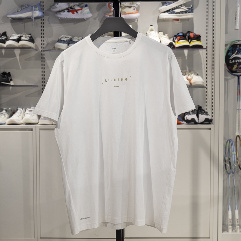 李宁短袖男子冰感舒适短袖T恤