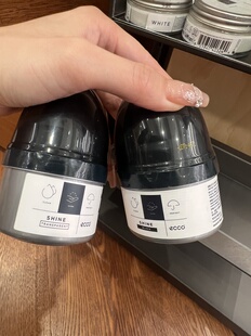 ECCO爱步皮革光亮剂鞋靴保养护理通用快速提亮鞋油9040117 60ml