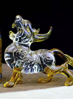 水晶装饰财源滚滚皮丘摆件