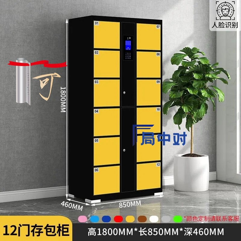 局中对车间扫码人脸刷卡存储物柜