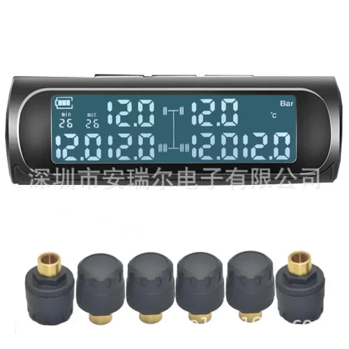 太阳能无线胎压监测器TPMS房车