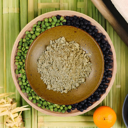 【纯黑豆粉】熟   绿心黑豆粉 每天喝然五谷杂粮粉