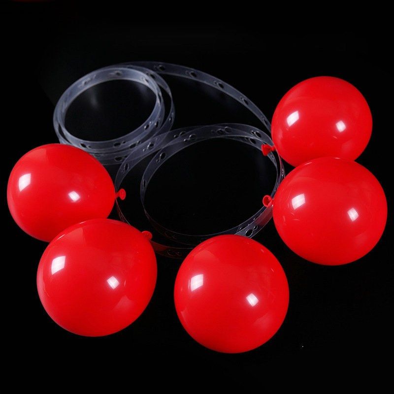 Transparent Balloon Chains Doublehole Balloon Glue Chains Ba