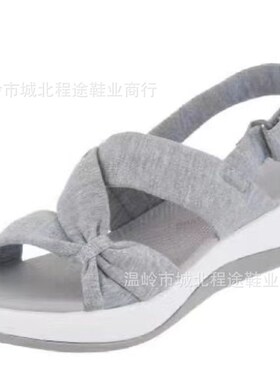 Wedge Sandals Women 2025 Roman Style Soft Sole Sandals for S