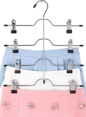 SpaceSaving MultiLayer Magic Pants Hanger with 2N Color Opti